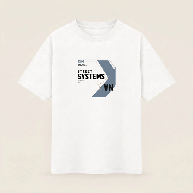 Oversize T-shirt – Sport Streetwear / 523