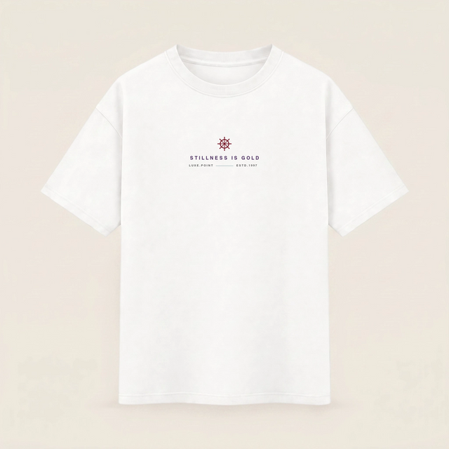 Oversize T-shirt – Nautical emblem / 703