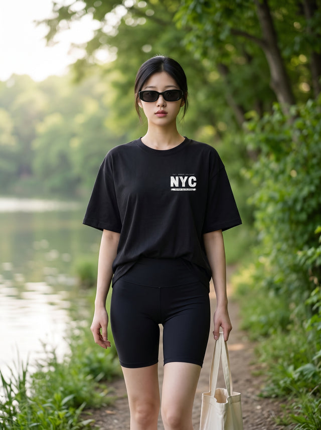 Oversize T-shirt – Big City Mindset / 406