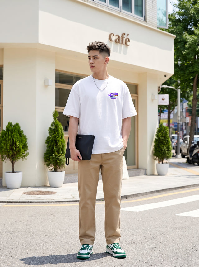 Oversize T-shirt – DJ Skull Graphic / 407