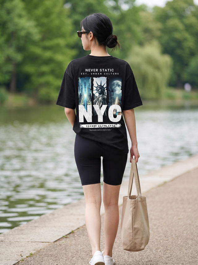 Oversize T-shirt – Big City Mindset / 406