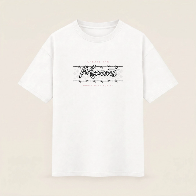Oversize T-shirt – Typography / 32