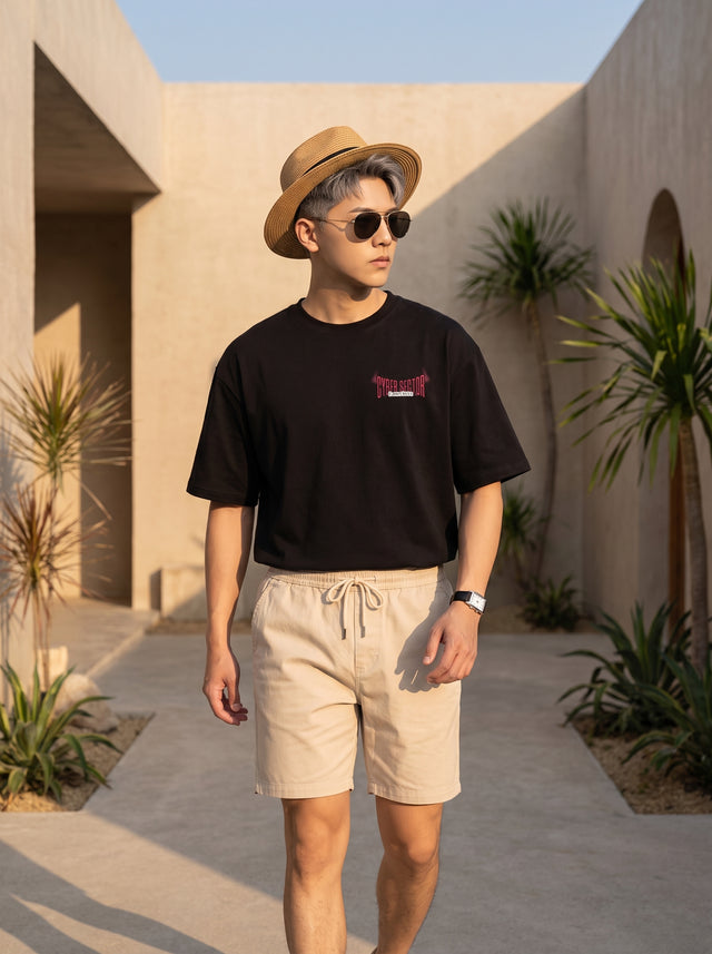 Oversize T-shirt – Gothic Streetwear / 416