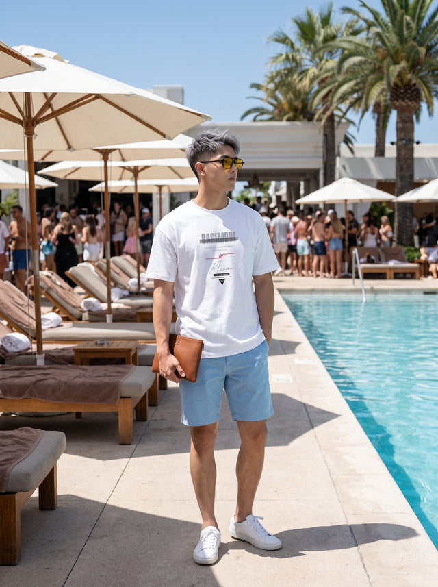 Oversize T-shirt – Typography Mix / 206