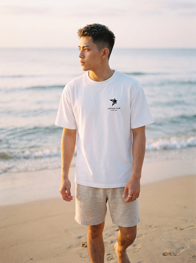 Oversize T-shirt – Nautical Minimal / 702
