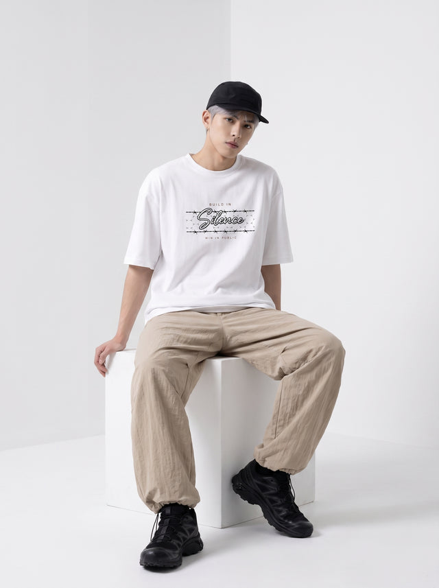 Oversize T-shirt – Typography / 32