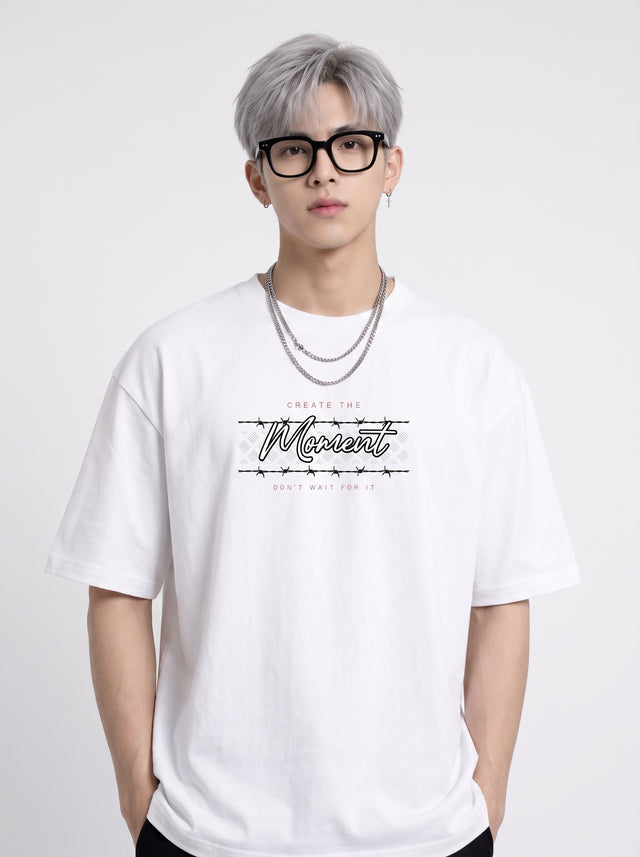 Oversize T-shirt – Typography / 32