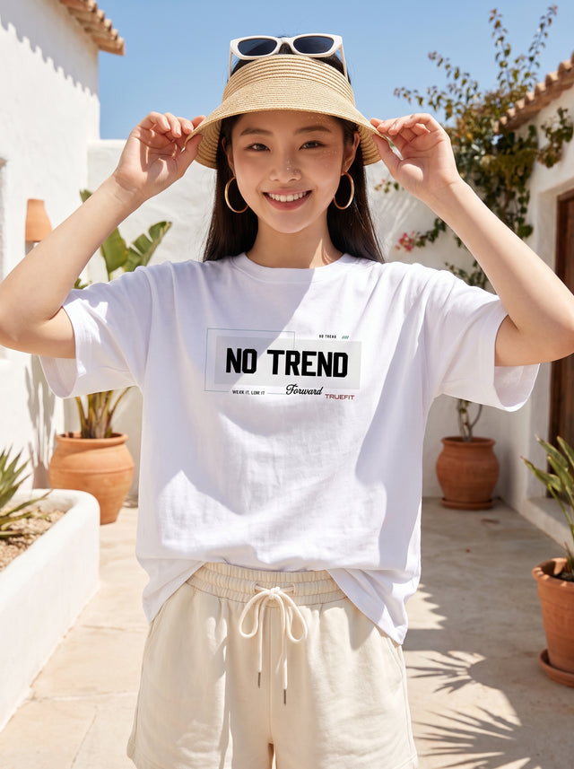 Oversize T-shirt – Bold Typography / 84