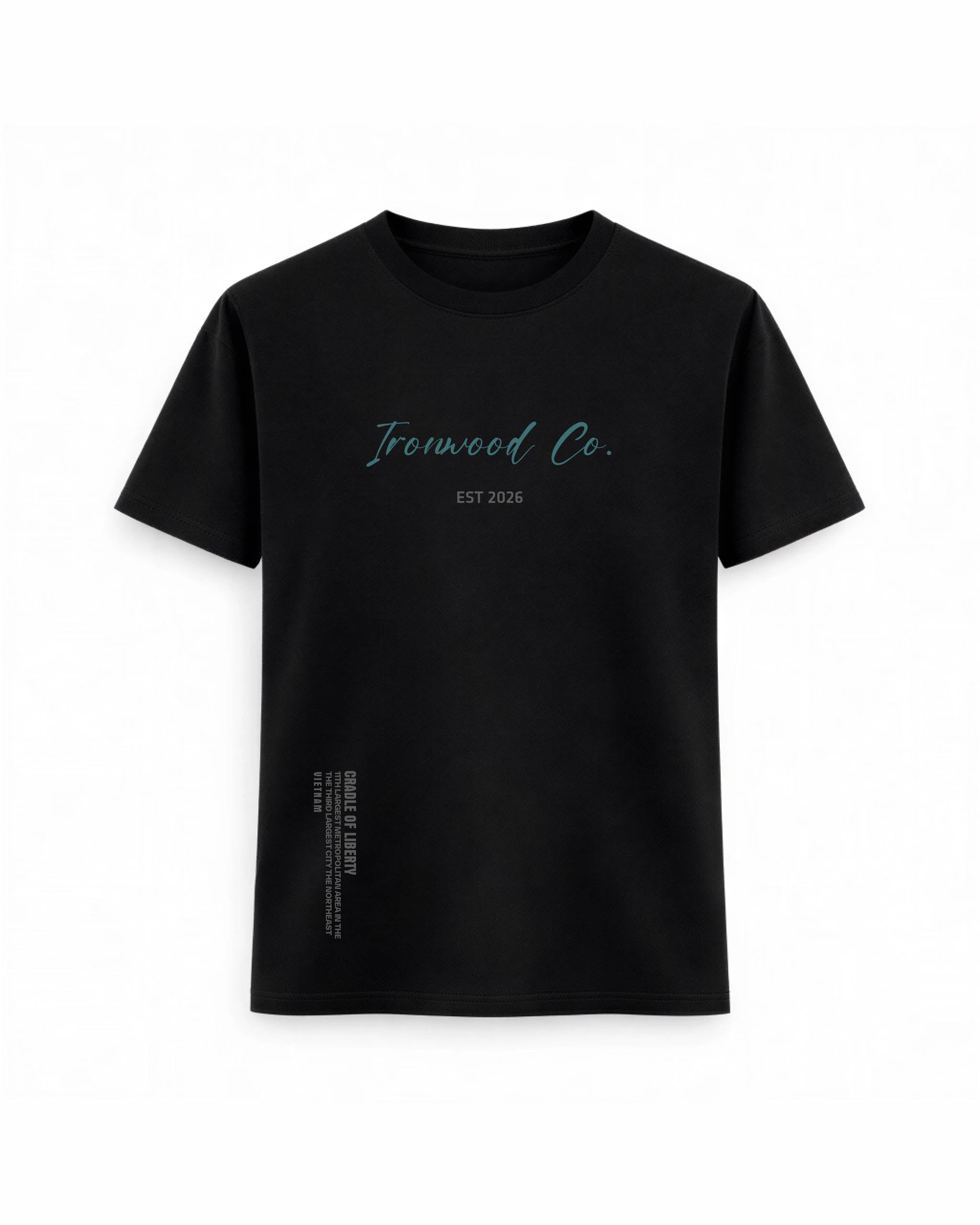 Mion Minimal Typography / 61 - Đen