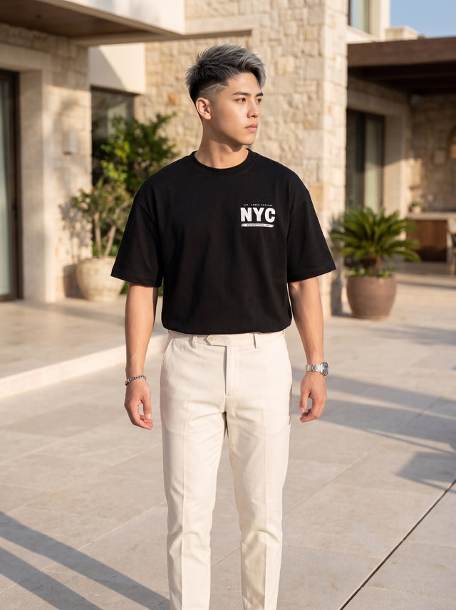Oversize T-shirt – Big City Mindset / 406