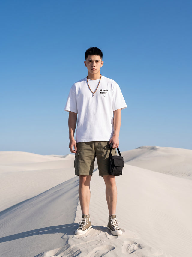 Oversize T-shirt – Cute Minimal / 716
