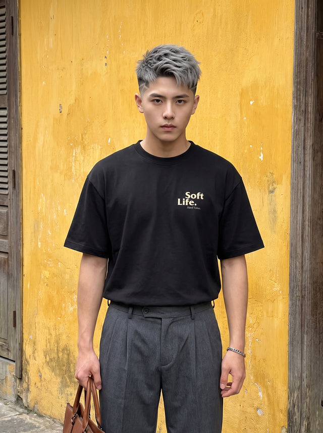Oversize T-shirt – Soft Aesthetic / 705