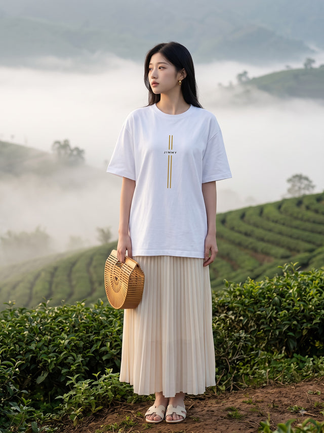 Oversize T-shirt – Luxury Minimal/ 245