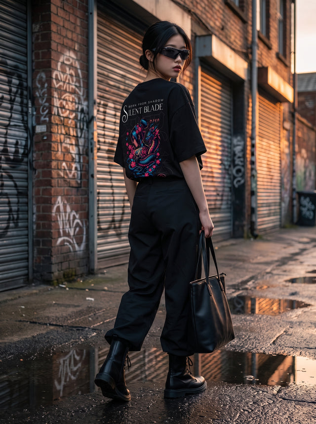 Oversize T-shirt – Samurai Girl / 290