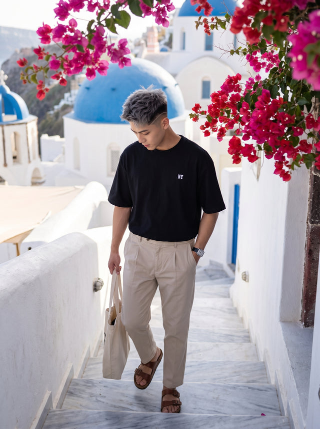 Oversize T-shirt – Minimal Clean / 698
