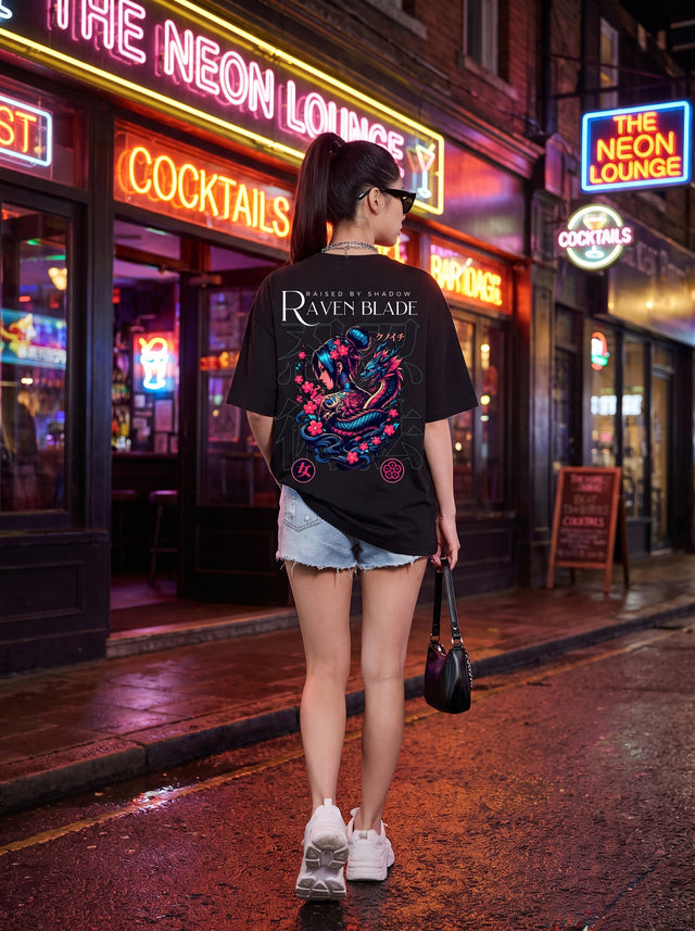 Oversize T-shirt – Samurai Girl / 290