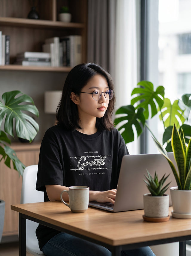 Oversize T-shirt – Typography / 32