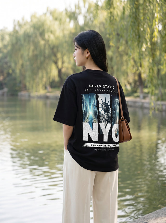 Oversize T-shirt – Big City Mindset / 406