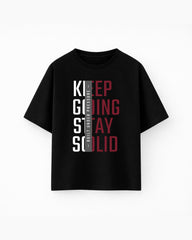 Oversize T-shirt – Bold Typography / 131