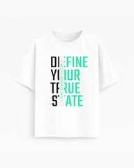 Oversize T-shirt – Bold Typography / 131