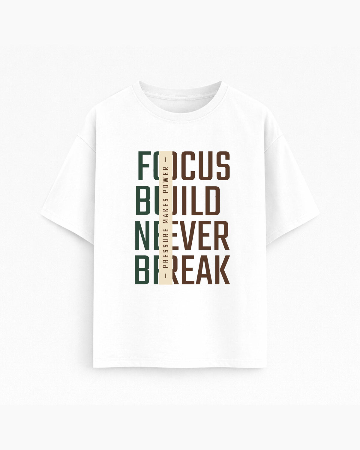 Oversize T-shirt – Bold Typography / 131