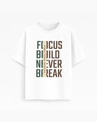 Oversize T-shirt – Bold Typography / 131