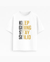 Oversize T-shirt – Bold Typography / 131