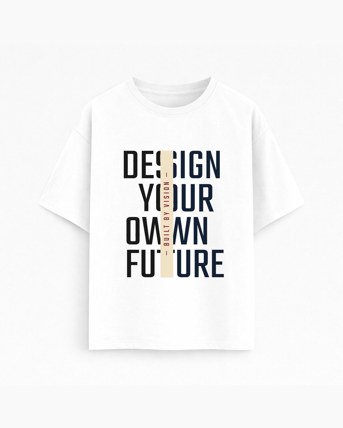 Oversize T-shirt – Bold Typography / 131