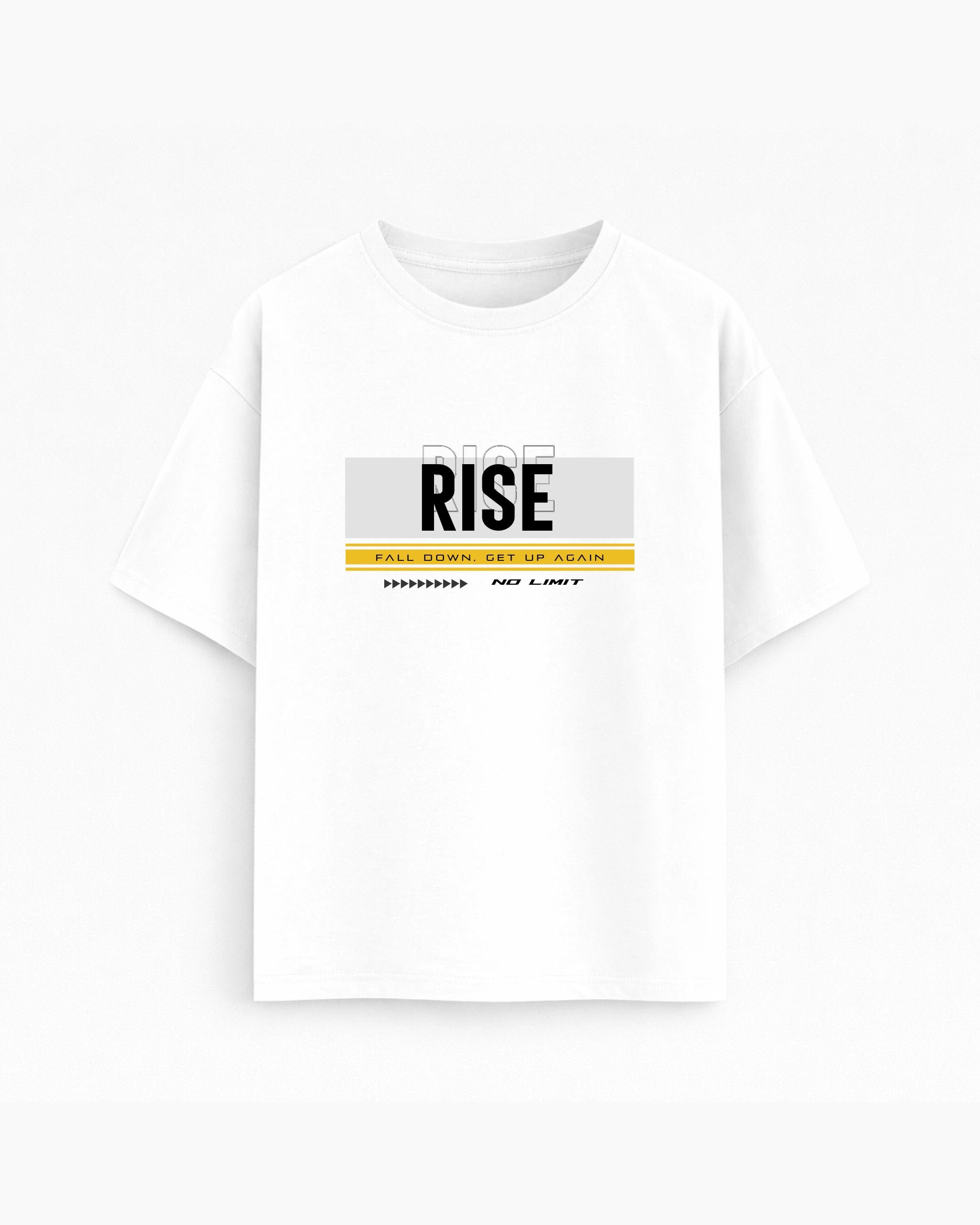 Oversize T-shirt – Bold Typography / 159 - White