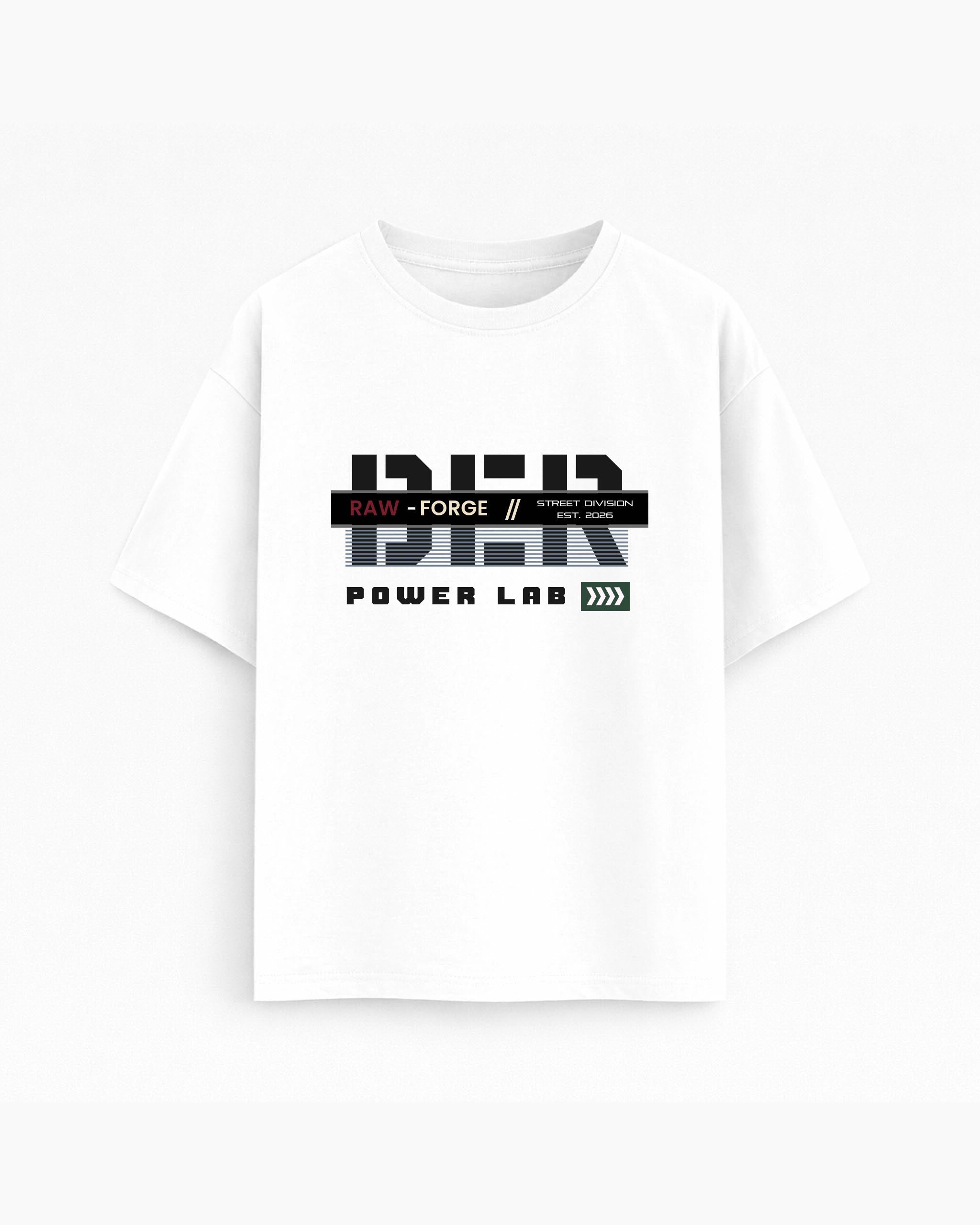 Oversize T-shirt – Bold Typography / 160