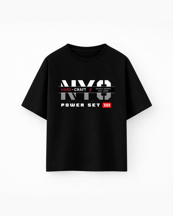 Oversize T-shirt – Bold Typography / 160