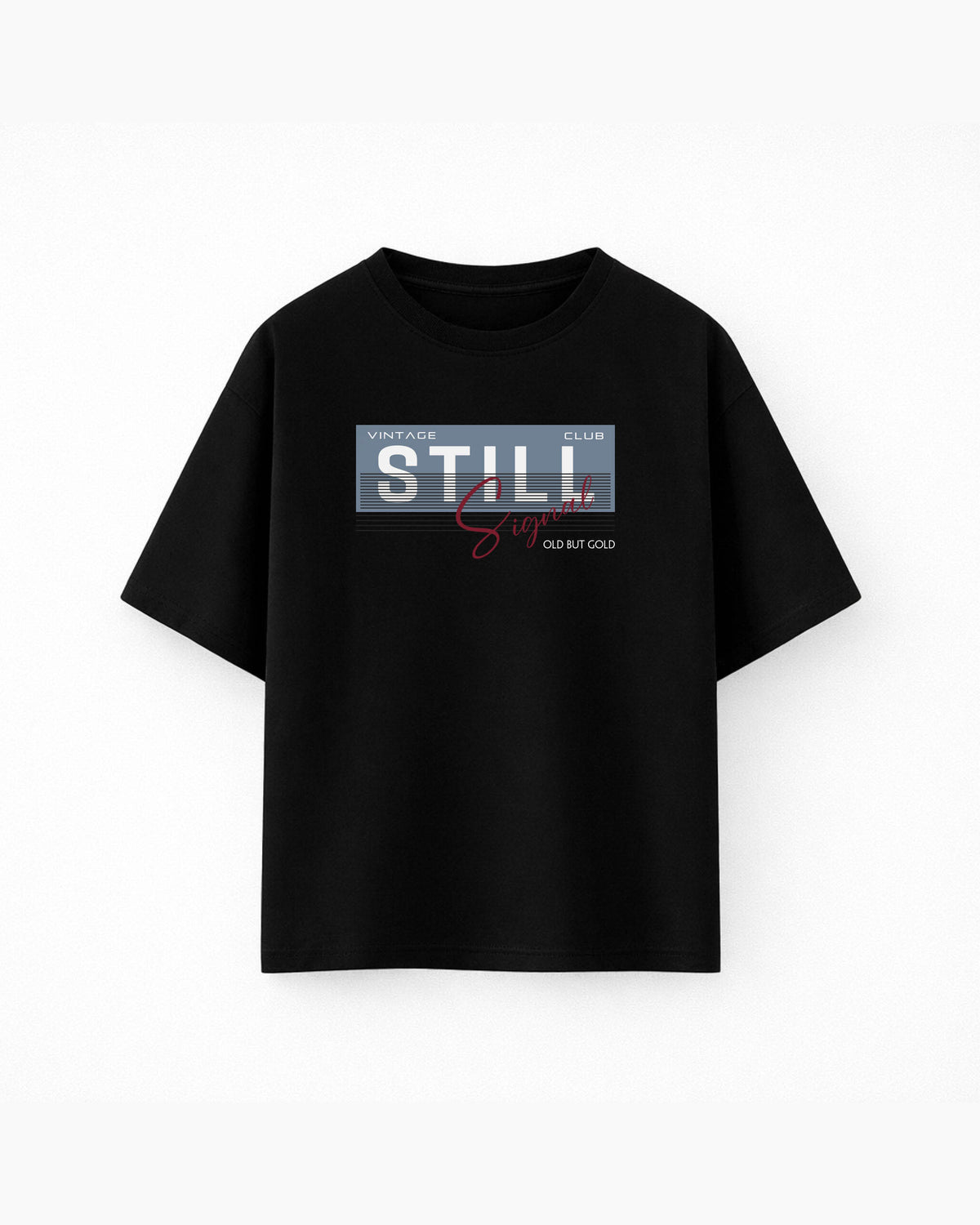 Oversize T-shirt – Bold Typography / 88