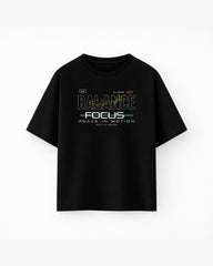 Oversize T-shirt – Bold Typography / 90