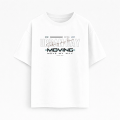 Oversize T-shirt – Bold Typography / 90