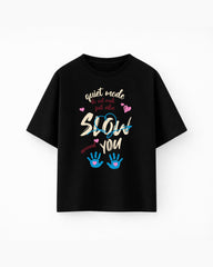 Oversize T-shirt – Cute Typography / 107