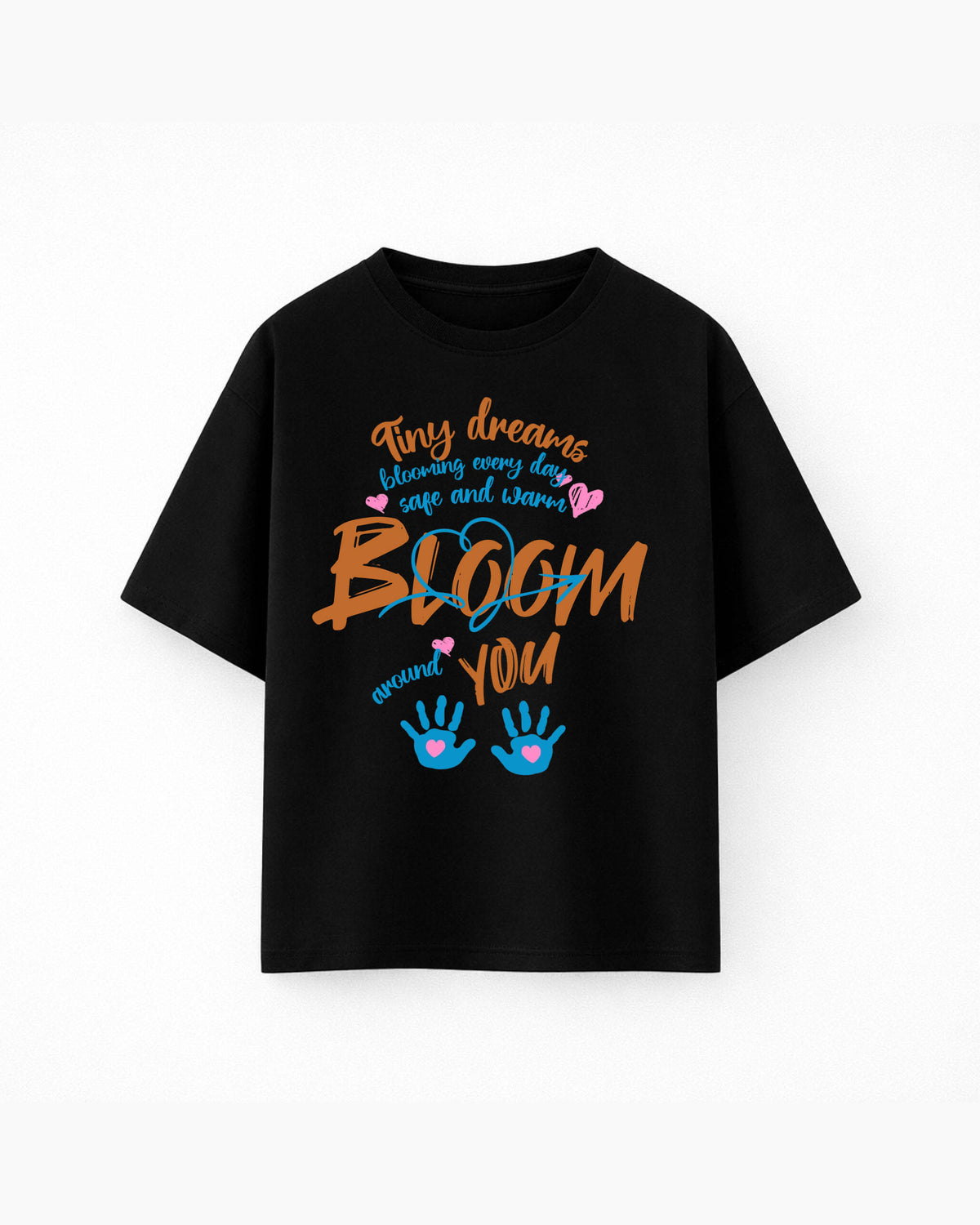 Oversize T-shirt – Cute Typography / 107