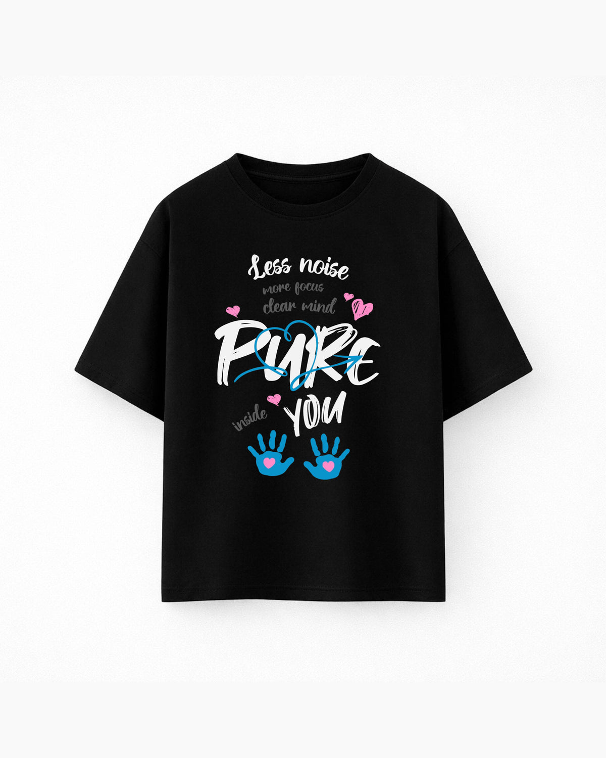 Oversize T-shirt – Cute Typography / 107
