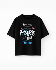 Oversize T-shirt – Cute Typography / 107