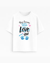 Oversize T-shirt – Cute Typography / 107
