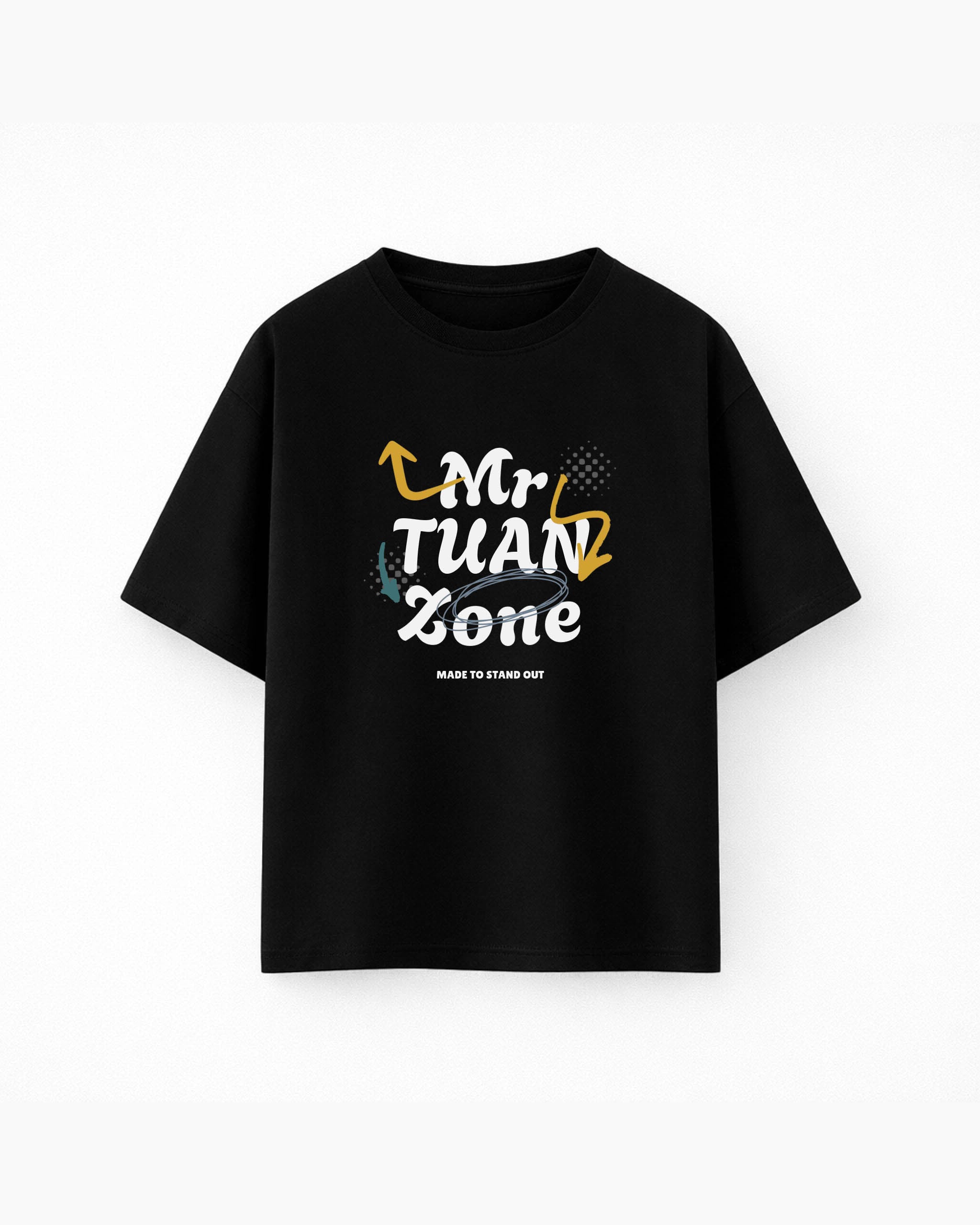 Oversize T-shirt – Handwritten Typography / 137