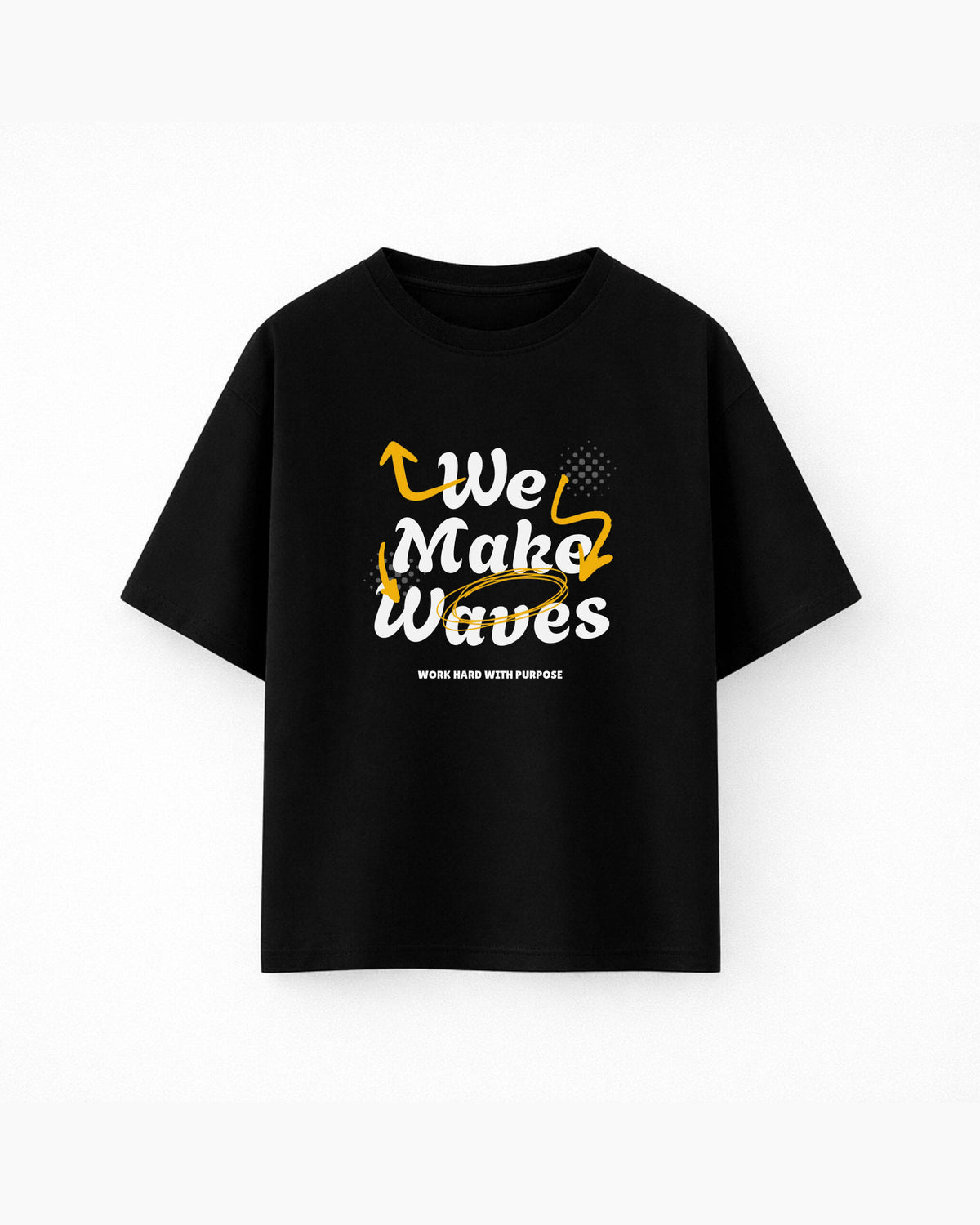 Oversize T-shirt – Handwritten Typography / 137