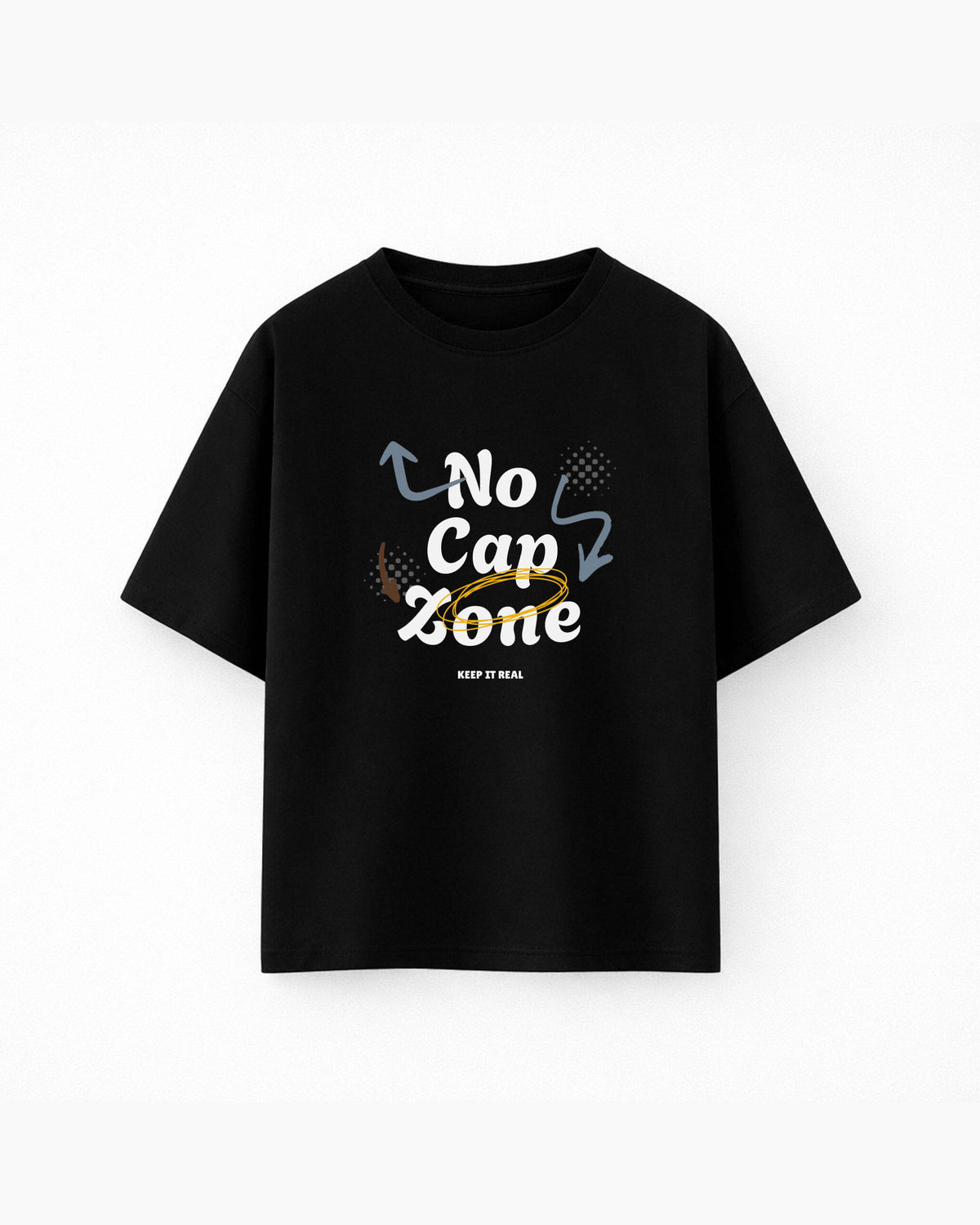 Oversize T-shirt – Handwritten Typography / 137