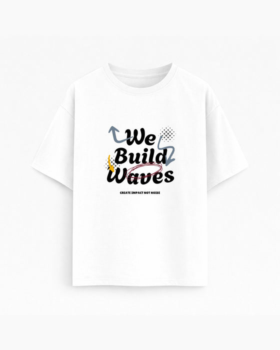 Oversize T-shirt – Handwritten Typography / 137