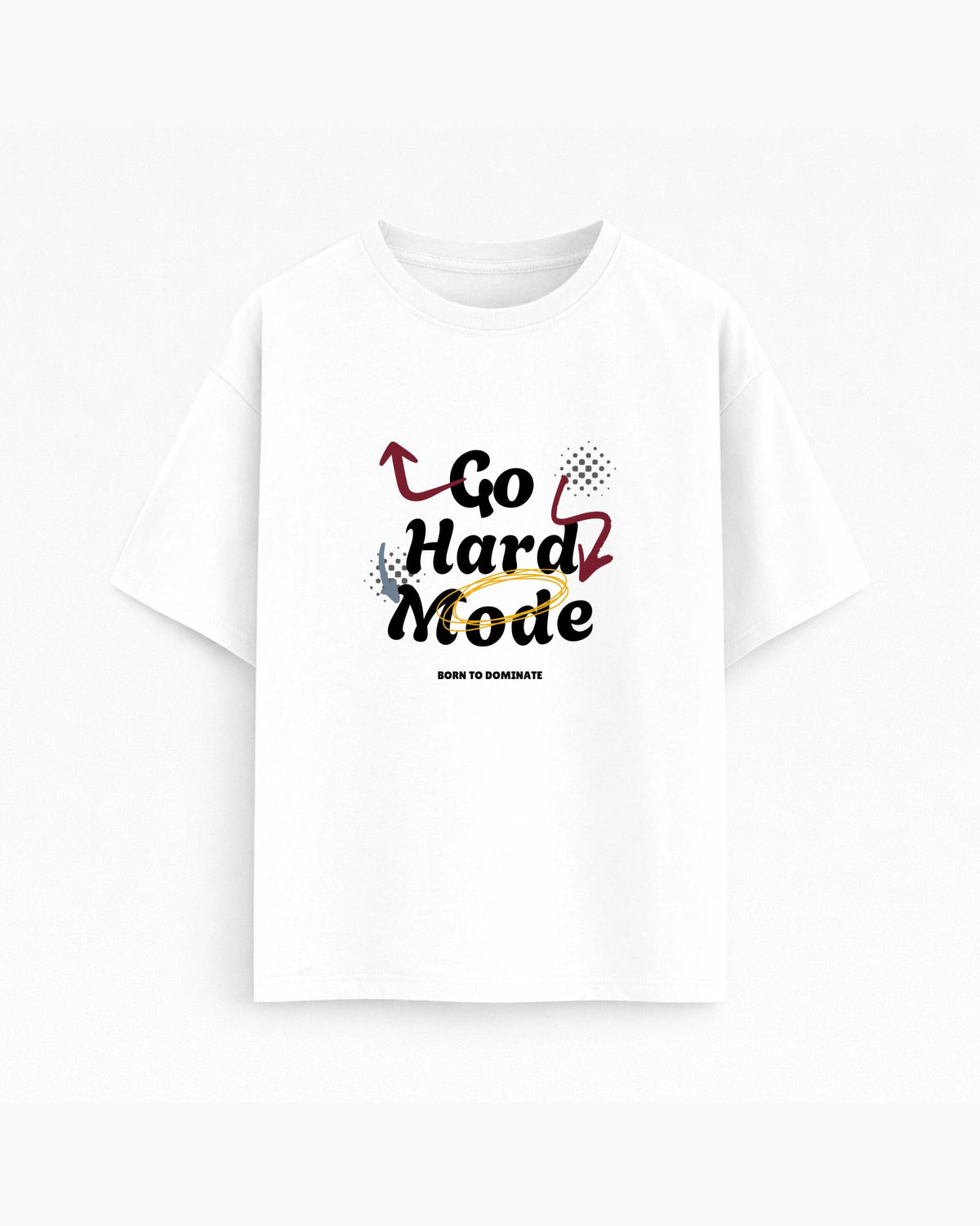 Oversize T-shirt – Handwritten Typography / 137