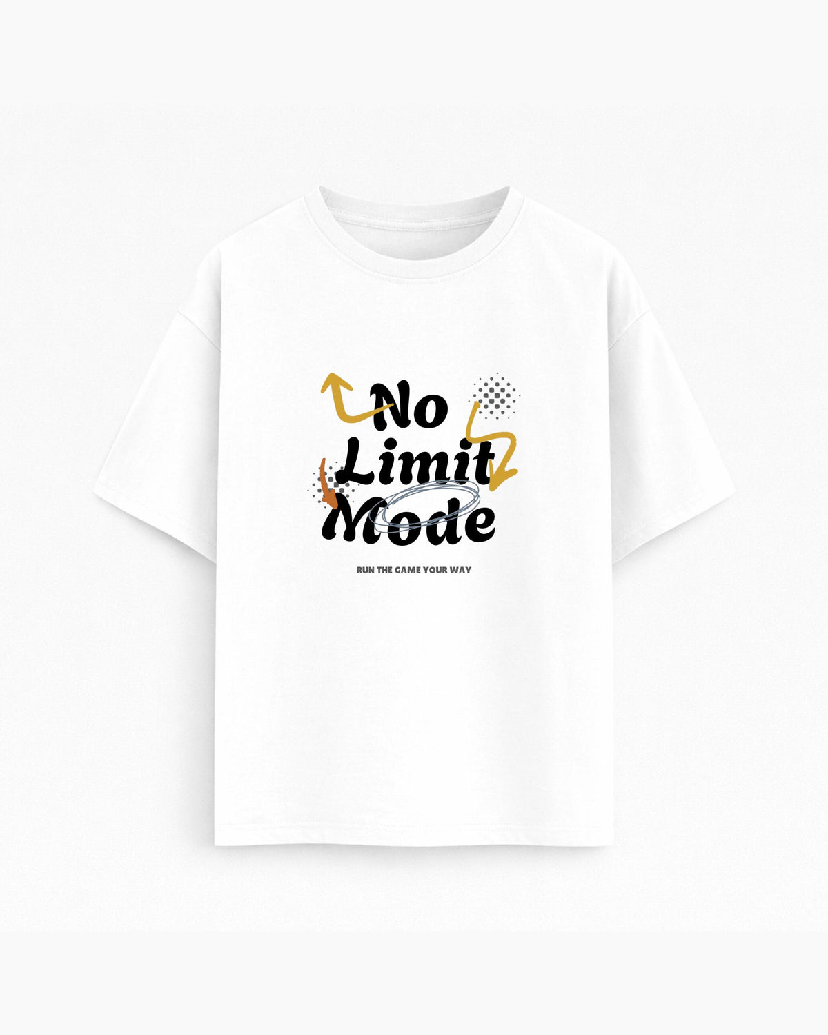 Oversize T-shirt – Handwritten Typography / 137
