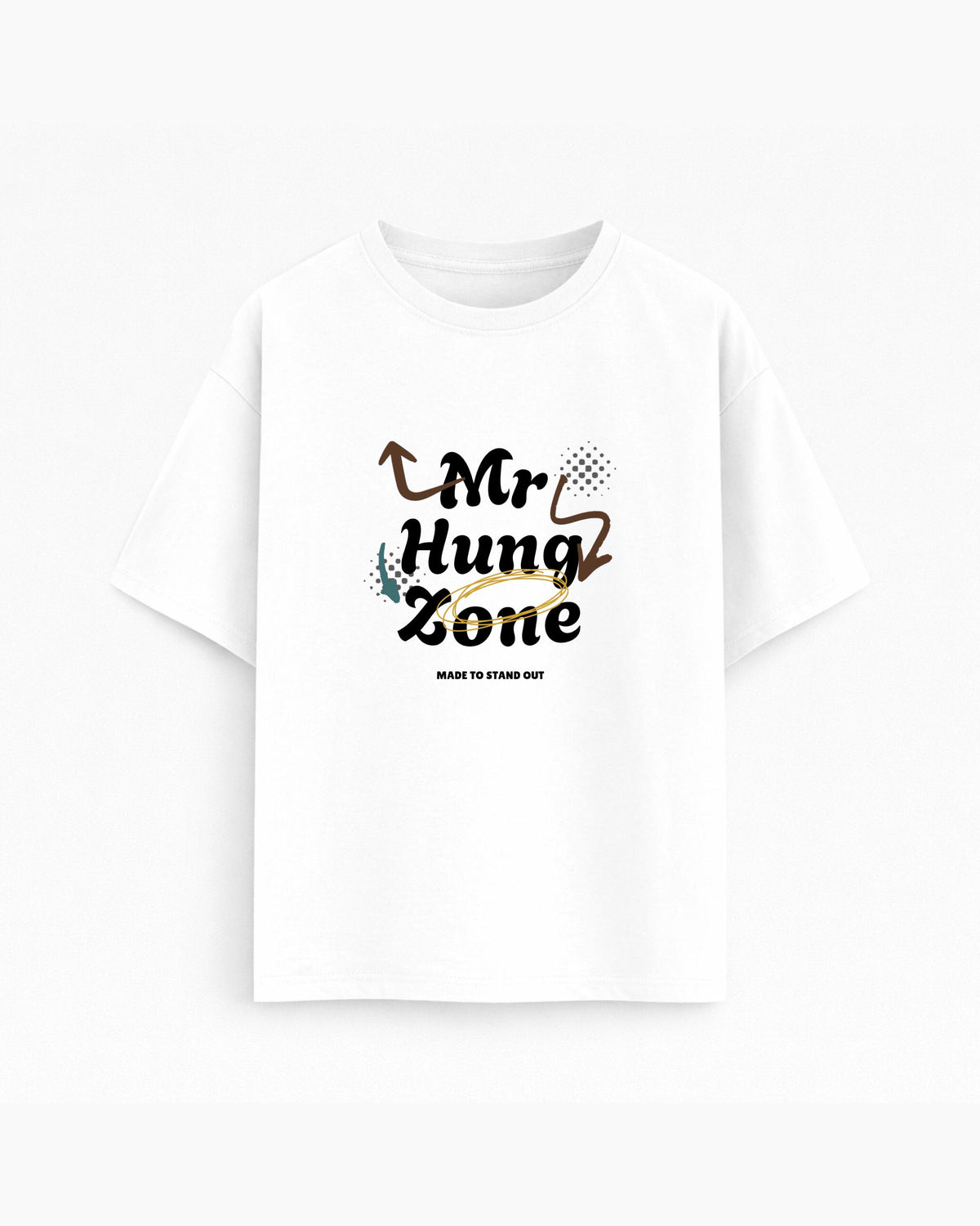Oversize T-shirt – Handwritten Typography / 137