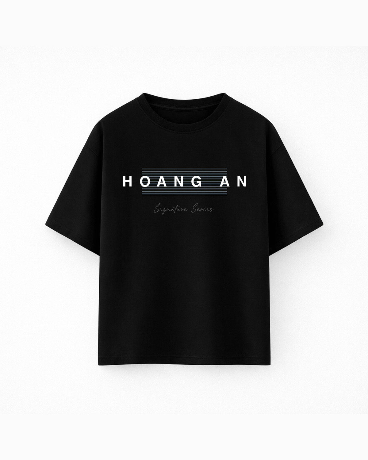 Oversize T-shirt – Minimal Typography / 64