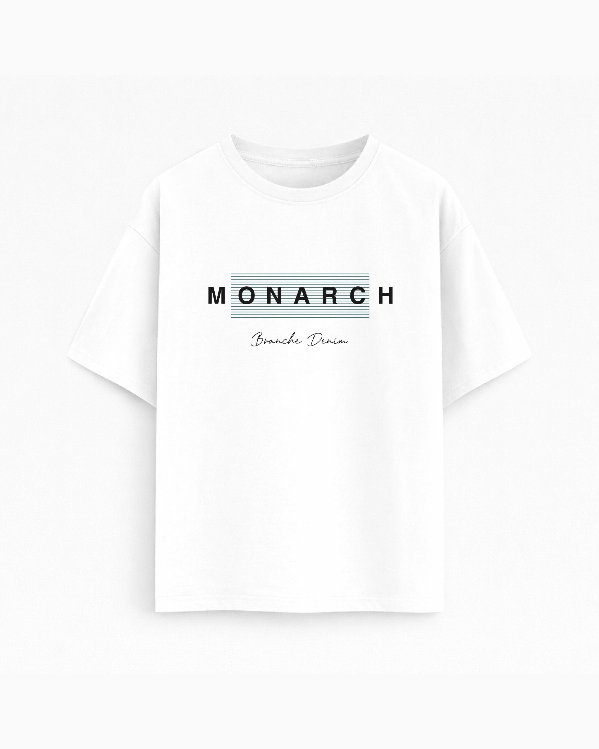 Oversize T-shirt – Minimal Typography / 64 - White