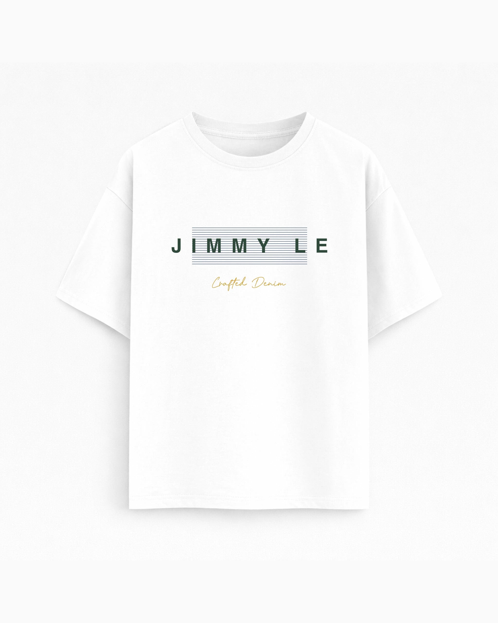 Oversize T-shirt – Minimal Typography / 64