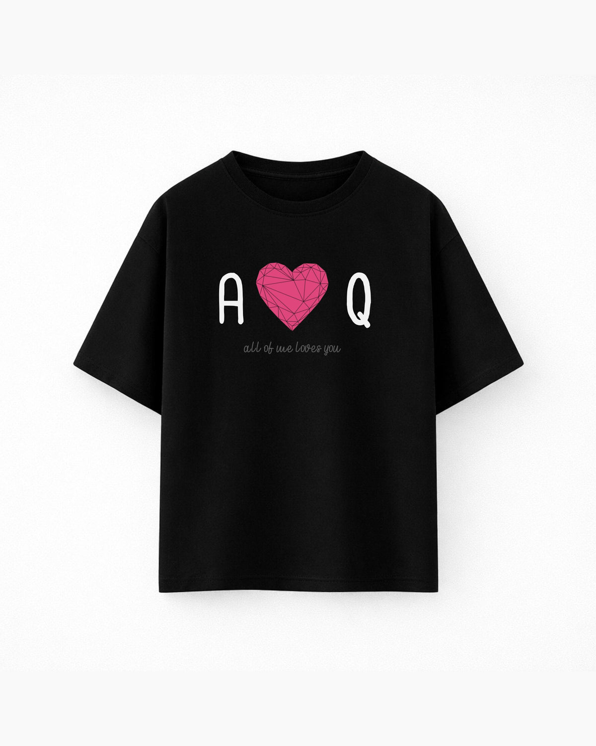 Oversize T-shirt – Minimalist Typography / 112